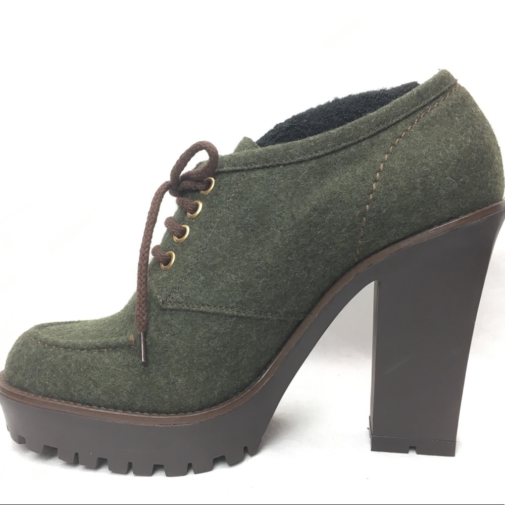 Ysl Wool Oxford Booties 8us/39eu View 2